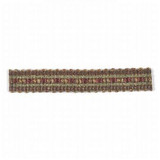 Stout Trim Makebelieve 6 Walnut REFLECTIONS TRIM 100%SVI CHINA Horizontal: 0 and Vertical: 0 0.5 in - My Fabric Connection -