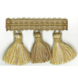 Stout Trim Sponsor 30 Honey ART OF DESIGN TRIM-2 TASSEL FRINGE 100%SVI CHINA </p><p>Repeat: 0 3 in - My Fabric Connection -