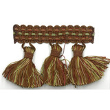 Stout Trim Sponsor 38 Woodland ART OF DESIGN TRIM-2 TASSEL FRINGE 100%SVI CHINA </p><p>Repeat: 0 3 in - My Fabric Connection -