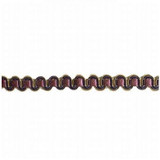 Stout Trim Virginia 54 Grape ART OF DESIGN BRAIDS/GIMP/BORDER 54%SVI 24%NYL 22%COT CHINA Horizontal: 0 and Vertical: 0 0.5 in - My Fabric Connection -