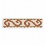 Stout Trim Waves 1 Fiesta DIMENSIONS TRIM 100%SVI CHINA Horizontal: 0 and Vertical: 0 1 in - My Fabric Connection -