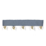 Stout Trim Celeste 6 Porcelain PETITE EXPRESSIONS TRIM 83%SVI 17%POL CHINA Horizontal: 0 and Vertical: 0 0.88 in - My Fabric Connection -