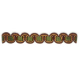 Stout Trim Lexington 39 Autumn ART OF DESIGN TRIM-2 TAPES 100%SVI CHINA </p><p>Repeat: 0 0.38 in - My Fabric Connection -