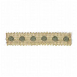 Stout Trim Peekaboo 3 Sagebrush DIMENSIONS TRIM 100%SVI CHINA Horizontal: 0 and Vertical: 0 0.63 in - My Fabric Connection -