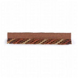Stout Trim Anaheim 1 Mahogany INSPIRATIONS TRIM 45%COT 38%SVI 17%POL CHINA Horizontal: 0 and Vertical: 0 0.38 in - My Fabric Connection -