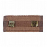 Stout Trim Manfred 5 Espresso INSPIRATIONS TRIM 95%SVI 5%POL CHINA Horizontal: 0 and Vertical: 0 1.5 in - My Fabric Connection -