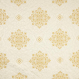 Carole Fabric Encapsulated Gold Silver Screen 100% Polyester China N/A </p><p>Repeat: 14" V, 14" H 54" - My Fabric Connection -