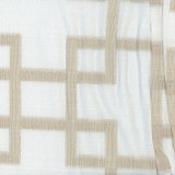 Carole Fabric Every Corner Taupe Sheer Wonder 100% Polyester TURKEY N/A </p><p>Repeat: 7 1/2" V, 7" H 118" - My Fabric Connection -
