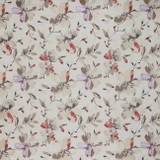 Carole Fabric Ideal Scenery Hibiscus Mulberry Sangria 73% Polyester, 27% Cotton India N/A </p><p>Repeat: 18 7/8" V, 17" H 51" - My Fabric Connection -