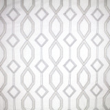 Carole Fabric Place Card Platinum Frosted Glass 80% Cotton, 10% Viscose 10% Zari India N/A </p><p>Repeat: 7 1/2" V, 8 1/2" H 51" - My Fabric Connection -