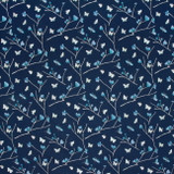 Carole Fabric Eden Hunt Navy Emerald Ocean 100% Polyester India N/A </p><p>Repeat: 15 3/4" V, 16 7/8" H 51" - My Fabric Connection -