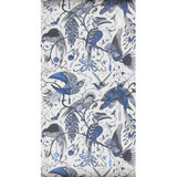 Clarke And Clarke Wallcovering Audubon Blue ANIMALIA BY EMMA J SHIPLEY FOR C&C NON WOVEN - 100% United Kingdom Horizontal: 0 and Vertical: 20.5 20.5 - My Fabric Connection -