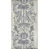 Clarke And Clarke Wallcovering Kruger Monochrome ANIMALIA BY EMMA J SHIPLEY FOR C&C United Kingdom Horizontal: 0 and Vertical: 27.125 20.5 - My Fabric Connection -