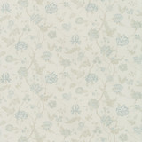 Lee Jofa Fabric Avignon Print Aqua/Sage SUZANNE KASLER THE RIVIERA COLLECTION LINEN - 65%;COTTON - 26%;NYLON - 9% United Kingdom MEDIUM Horizontal: 27 and Vertical: 29 54 - My Fabric Connection -