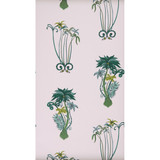 Clarke And Clarke Wallcovering Jungle Palms Pink ANIMALIA BY EMMA J SHIPLEY FOR C&C United Kingdom Horizontal: 0 and Vertical: 30.125 20.5 - My Fabric Connection -