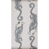 Clarke And Clarke Wallcovering Tigris Pink ANIMALIA BY EMMA J SHIPLEY FOR C&C United Kingdom Horizontal: 0 and Vertical: 25.25 20.5 - My Fabric Connection -