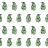 Gaston Y Daniela Wallcovering Tarsila Wp Azul/Verde LORENZO CASTILLO V PAPER - 100% Spain Horizontal: 0 and Vertical: 10.4 20.8 - My Fabric Connection -