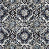Kasmir Fabric Fletcher Place Navy See sample 100% Polyester
 CHINA 15,000 Wyzenbeek Double Rubs </p><p>Repeat: Horizontal: 26 6/8 inches and Vertical: 26 5/8 inches 55 - My Fabric Connection -