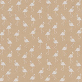 Charlotte Fabric D1437 Ecru Flamingo Vibrant Wovens 100% Woven Polypropylene Europe Exceeds 100,000 Wyzenbeek Rubs (Heavy Duty) Horizontal 14.5" x Vertical 14" 54 Inches - My Fabric Connection -