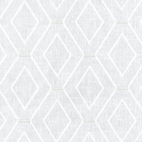 Waverly Fabric Diamond Duo Emb Frost 653990 - 70%Poly 30%Cotton base, 100% Poly embroidery India 33000 Horizontal: 4.38 and Vertical: 4.5 58'' Base 54'' Emb - My Fabric Connection -