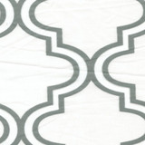 RM CoCo Fabric Prestwick Silver/White Light House - Wesco 68% Rayon 32% Polyester See Sample 0 Horizontal: 5.5 and Vertical: 6.25 55 - My Fabric Connection -