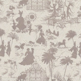 RM CoCo Fabric Medina Platinum The Far Pavilions - Wesco 67% Polyester 33% Rayon See Sample 0 Horizontal: 29 and Vertical: 28.25 58 - My Fabric Connection -