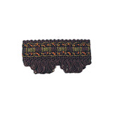 RM CoCo Fabric T1003 Scallop Fringe Purple Peak Essentials Trim Coll. See Sample 0 Horizontal: 0 and Vertical: 0 0 - My Fabric Connection -