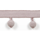 Europatex Fabric Le Lin Beaded Fringe - Whisper Le Lin Collection 63% Linen / 37% Rayon China See Sample Horizontal: N/A and Vertical: N/A 1.46 inches  - My Fabric Connection -