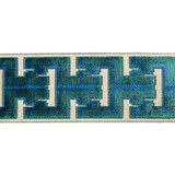 Europatex Fabric Oslo - Aqua Oslo 58% Rayon / 31% Polyester / 11% Linen China See Sample Horizontal: N/A and Vertical: N/A 3.50 inches  - My Fabric Connection -