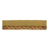 Stout Trim Cristabel 12 Tangerine ART OF DESIGN TRIM-2 CORDS 53%COT 47%SVI CHINA Horizontal: 0 and Vertical: 0 0.25 in - My Fabric Connection -