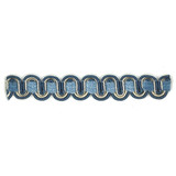 Stout Trim Lexington 14 Starlight ART OF DESIGN TRIM-2 TAPES 100%SVI CHINA Horizontal: 0 and Vertical: 0 0.38 in - My Fabric Connection -
