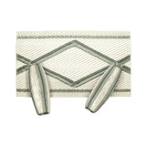 Stout Trim Sabadilla 4 Grey METROPOLITAN TRIM 71%SVI 29%POL CHINA Horizontal: 2.75 and Vertical: 0 3.25 in - My Fabric Connection -