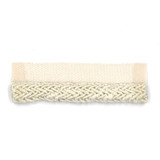 Stout Trim Slavingham 2 Bone TREND ALERT TRIM 79%COT 10%SVI 10%POL 1%NYL CHINA Horizontal: 0 and Vertical: 0 0.38 in - My Fabric Connection -