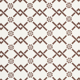 Schumacher Fabric Fretwork Flower Chestnut 178312 TIMOTHY CORRIGAN LINEN 100% UNITED STATES OF AMERICA WYZENBEEK 15,000 </p><p>Repeat: Horizontal: 2 3/4" (7CM) and Vertical: 1 7/8" (5CM) 54 - My Fabric Connection -