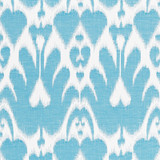 Schumacher Fabric Lela Cotton Ikat Caribbean 68581 CLASSIC WOVENS NBK COTTON 100% ITALY MARTINDALE 8,000 </p><p>Repeat: Horizontal: 13 3/4" (35CM) and Vertical: 21 3/4" (55CM) 55 - My Fabric Connection -
