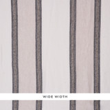 Schumacher Fabric Senita Stripe Sheer Neutral 77430 TRUE WEST LINEN 100% TURKEY </p><p>Repeat: Horizontal: and Vertical: 17 1/4" (44CM) 113 - My Fabric Connection -
