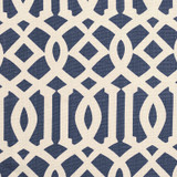Schumacher Fabric Imperial Trellis Ii Ivory / Navy 174411 PRINT HAPPY LINEN 100% BELGIUM </p><p>Repeat: Horizontal: 6" (15CM) and Vertical: 12" (30CM) 54 - My Fabric Connection - Schumacher Fabric Imperial Trellis Ii Ivory / Navy 174411 PRINT HAPPY LINEN 100% BELGIUM </p><p>Repeat: Horizontal: 6" (15CM) and Vertical: 12" (30CM) 54 - My Fabric Connection -