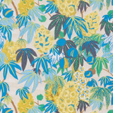 Schumacher Fabric Del Lungo Citron 178641 TROPICANA LINEN 90% NYLON 10% UNITED KINGDOM </p><p>Repeat: Horizontal: 27 1/2" (70CM) and Vertical: 22 3/4" (58CM) 55 - My Fabric Connection -