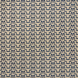 Schumacher Fabric Turkish Step Blue/Natural 71243 DAVID KAIHOI VISCOSE 65% COTTON 16% TURKEY </p><p>Repeat: Horizontal: 6 1/2" (17CM) and Vertical: 2 3/4" (7CM) 53.5 - My Fabric Connection -