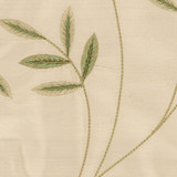 Schumacher Fabric Vigne Embroidery Willow 52081 SCHUMACHER WOVENS S06 SILK GROUND 100% INDIA </p><p>Repeat: Horizontal: 28 5/8" (73CM) and Vertical: 30 1/4" (77CM) 57.25 - My Fabric Connection -