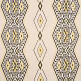 Schumacher Fabric Bayeta Embroidery Yellow & Neutral 78152 TRUE WEST LINEN 70% POLYESTER 30% INDIA </p><p>Repeat: Horizontal: 26 1/4" (67CM) and Vertical: 15 1/2" (39CM) 54 - My Fabric Connection -