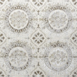 Schumacher Fabric Suzani Strie Velvet Pearl 77642 CUT & PATTERNED VELVETS VISCOSE 60% COTTON 40% INDIA </p><p>Repeat: Horizontal: 13 1/2" (34CM) and Vertical: 12 3/4" (32CM) 54.25 - My Fabric Connection -