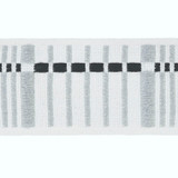 Schumacher Trim Carmo Tape Medium Silver & Black 79001 STEPHANIE SEAL BROWN TAPES COTTON 60% LINEN 40% UNITED KINGDOM </p><p>Repeat: Horizontal: and Vertical: 1.5 - My Fabric Connection -