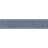 Schumacher Trim Directoire Tape Bleu Marine 68640 HAPPY TOGETHER II LINEN 70% VISCOSE 30% INDIA </p><p>Repeat: Horizontal: 3/4" (2CM) and Vertical: 3.375 - My Fabric Connection - Schumacher Trim Directoire Tape Bleu Marine 68640 HAPPY TOGETHER II LINEN 70% VISCOSE 30% INDIA </p><p>Repeat: Horizontal: 3/4" (2CM) and Vertical: 3.375 - My Fabric Connection -