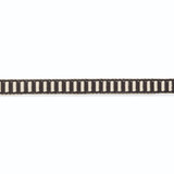 Schumacher Trim Claudine Silk Gimp 1/2" Obsidian/Pewter G500-13 SCHUMACHER TRIM PROGRAM SILK 100% UNITED STATES OF AMERICA </p><p>Repeat: Horizontal: and Vertical: 0.5 - My Fabric Connection -