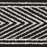 Schumacher Trim Nicholson Metallic Tape Platinum 70361 CLIQUE COTTON 76% POLYESTER 24% INDIA </p><p>Repeat: Horizontal: 2 3/4" (7CM) and Vertical: 1/2" (1CM) 3 - My Fabric Connection -