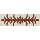 Schumacher Trim Acanthus Tape Nutmeg 75440 CELERIE KEMBLE VISCOSE 100% GERMANY </p><p>Repeat: Horizontal: 9 1/4" (24CM) and Vertical: 3.125 - My Fabric Connection -