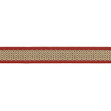 Schumacher Trim Sunset Strip Tape Sunset 68653 TIMOTHY CORRIGAN RAYON 69% LUREX 14% CHINA </p><p>Repeat: Horizontal: 3/4" (2CM) and Vertical: 2.5 - My Fabric Connection -