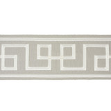 Schumacher Trim Octavius Tape Grey 66167 STATEMENT TRIMS COTTON 85% RAYON EMBROIDERY 15% INDIA </p><p>Repeat: Horizontal: 15" (38CM) and Vertical: 6 - My Fabric Connection -