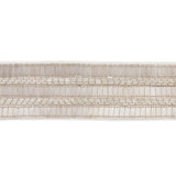 Schumacher Trim Trento Beaded Tape Platinum 77380 STATEMENT TRIMS LINEN 80% ACRYLIC 20% INDIA </p><p>Repeat: Horizontal: and Vertical: 2 - My Fabric Connection -